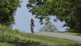 Rider Blue Ridge Bike Tour