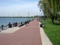 Burlington, Ontario Canada from the Bike Tour Around Lake Ontario