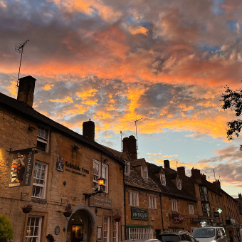 Cotswolds sunset