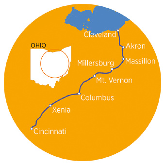 Ohio to Erie Trail Bike Tour