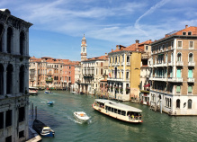 Town view during Italy Bike and Barge Bike Tour