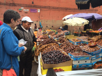 Food market Morocco Bike Tour