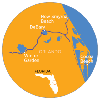 Florida: Orlando-to-Ocean Pathways Bike Tour