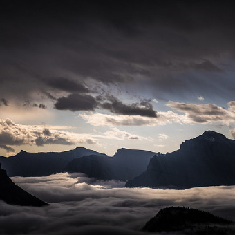 Glacier National Park view