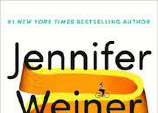 This is the book cover of The Breakaway, a new novel by Jennifer Weiner. The cover has an illustration of a winding road with a few pedestrians and a cyclist.