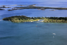 Toronto Islands from the Bike Tour Around Lake Ontario
