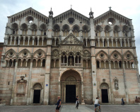 Church in Italy during Italy Bike and Barge Bike Tour