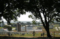 Cemetery view Pennsylvania Dutch Country Bike Tour