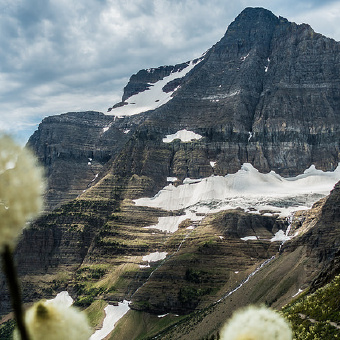 Glacier National Park view Going to the Sun Highway