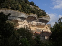 France Dordogne Cliffside
