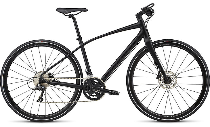 Specialized hybrid bike for WomanTours bike tours in the U.S.