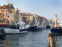 Canal way port during Italy Bike and Barge Bike Tour