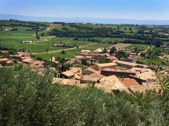 small village seen during France Bike Tour