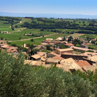 small village seen during France Bike Tour