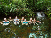 Swimming area Costa Rica Bike Tour