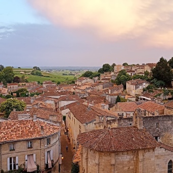 Bike Tour in Dordogne France - Village Rooftops