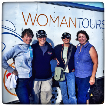 Jackie, Nancy, Carlyn and Jen of WomanTours