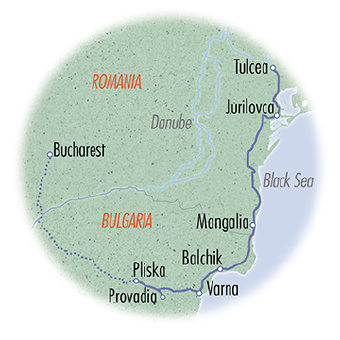 Danube Delta and the Black Sea: Bulgaria & Romania