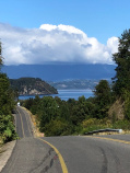 Lake and Volcano District from the Chile Bike Tour