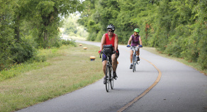 Erie Canal Trail from the Bike Tour Around Lake Ontario