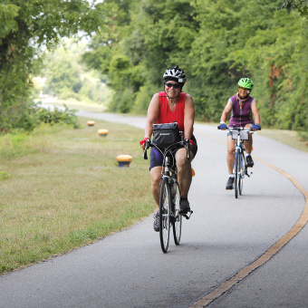 Erie Canal Trail from the Bike Tour Around Lake Ontario