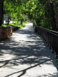 bike path from the Boulder Bike Tour in CO