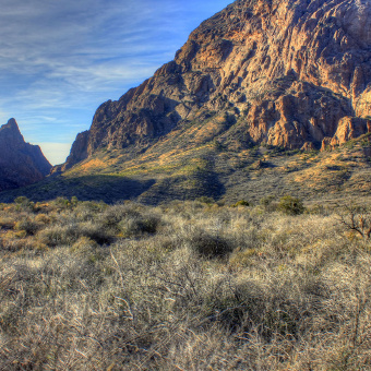 mountains in Big Bend National Park Bike Tour in Texas