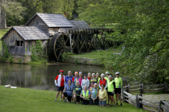 Group Photo Blue Ridge Bike Tour