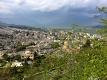 City during Albania Bike Tour