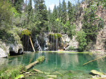 lake in the mountains from our Colorado: Our Ride the Rockies Bike Tour