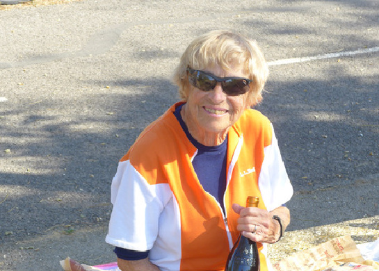 Reg of Bath, PA, on a bike tour