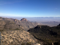 mountains in Big Bend National Park Bike Tour in Texas