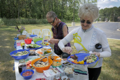 Lunch during Epic Bike Tour