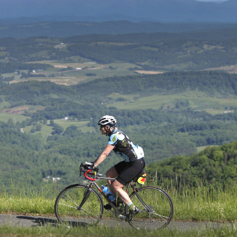 View on Trail Blue Ridge Bike Tour