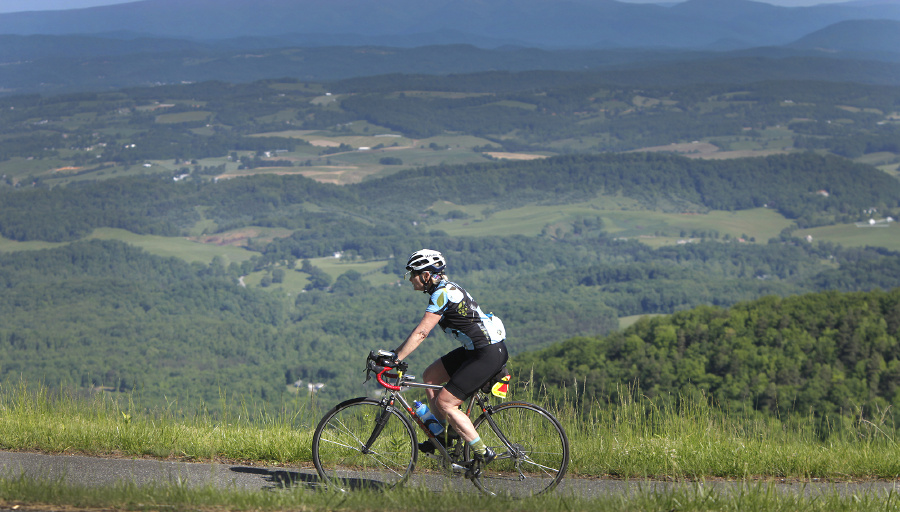 blue ridge parkway bike tours