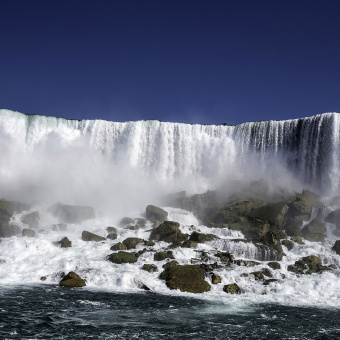 Niagara Falls, American Side from the Bike Tour Around Lake Ontario