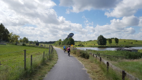 Bike path Holland Bike and Barge Meandering the Meuse Bike Tour