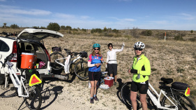 cyclists in Big Bend National Park Epic Bike Tour in Texas