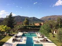 Pool area Morocco Bike Tour