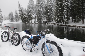 Biking Challenge in the winter