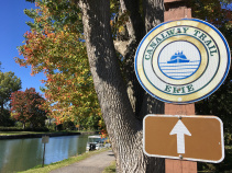 Erie Canal Trail from the Bike Tour Around Lake Ontario