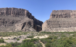 mountains in Big Bend National Park Bike Tour in Texas