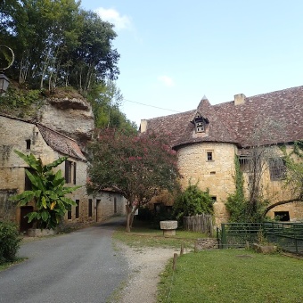 Bike Tour in Dordogne France -  Village