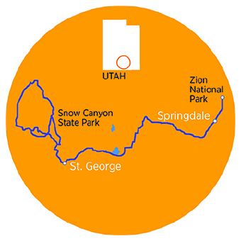 Utah Bike Tour: St. George & Zion National Park