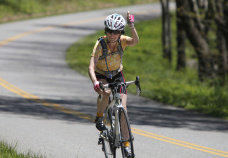 Rider Blue Ridge Bike Tour