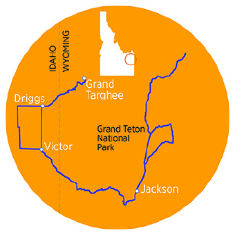 Teton Valley and Grand Teton National Park