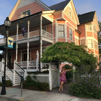 House during sunset South Carolina Low Country Bike Tour