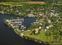 Sackett's Harbor NY from the Bike Tour Around Lake Ontario