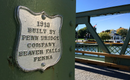 Bridge build in 1913 Erie Canal Bike Tour