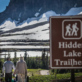Glacier National Park Hidden Lake Trail
